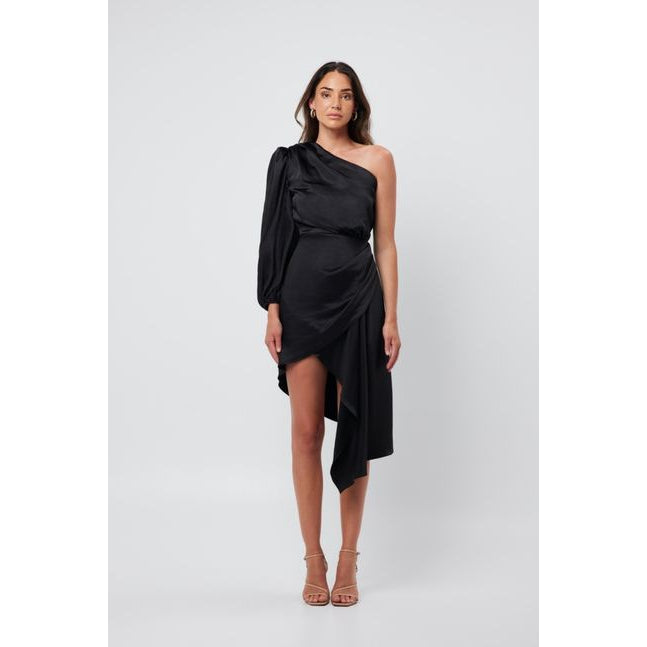 Emery Dress | ElliattOriginal, elegant midi dress with asymmetrical sleeves. Nothing exposes sex appeal like an open arm. The interesting design of the Australian Elliatt distinguishes tAlina Collctions AusAlina Collctions AusEmery Dress