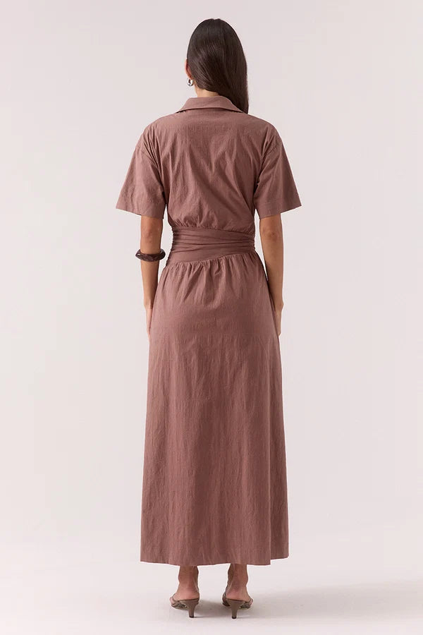 ATLAS DRESS MOCHA