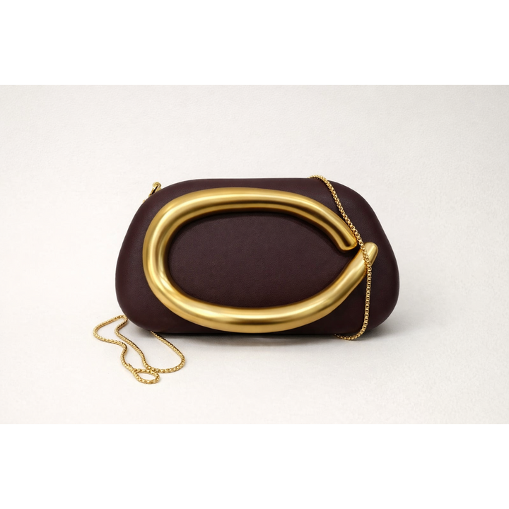 Lynda Clutch Burgundy