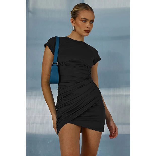 Markina Mini Dress Black | Runaway
