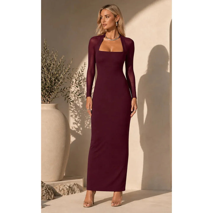 AMORE MESH MAXI WINE