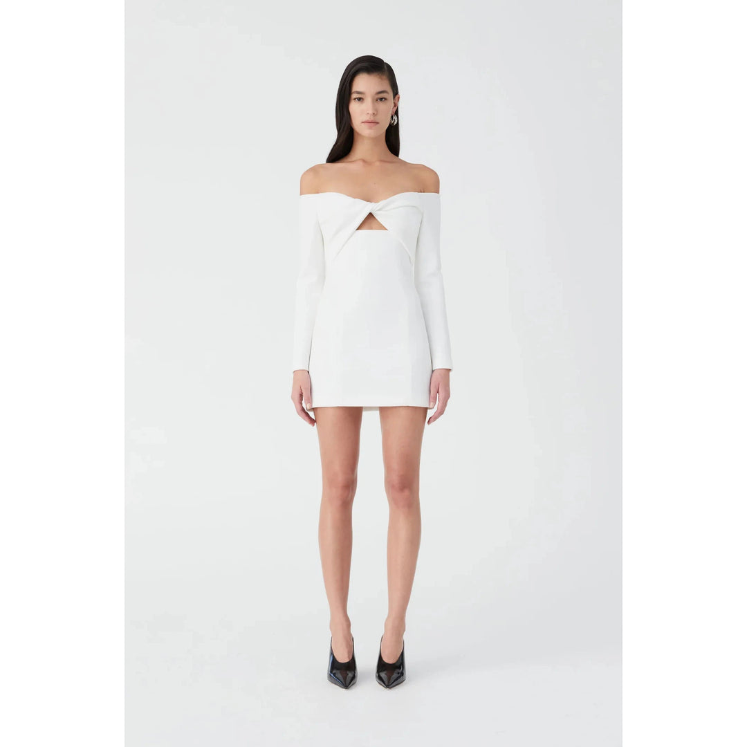 Yasmina Mini Dress White | Misha