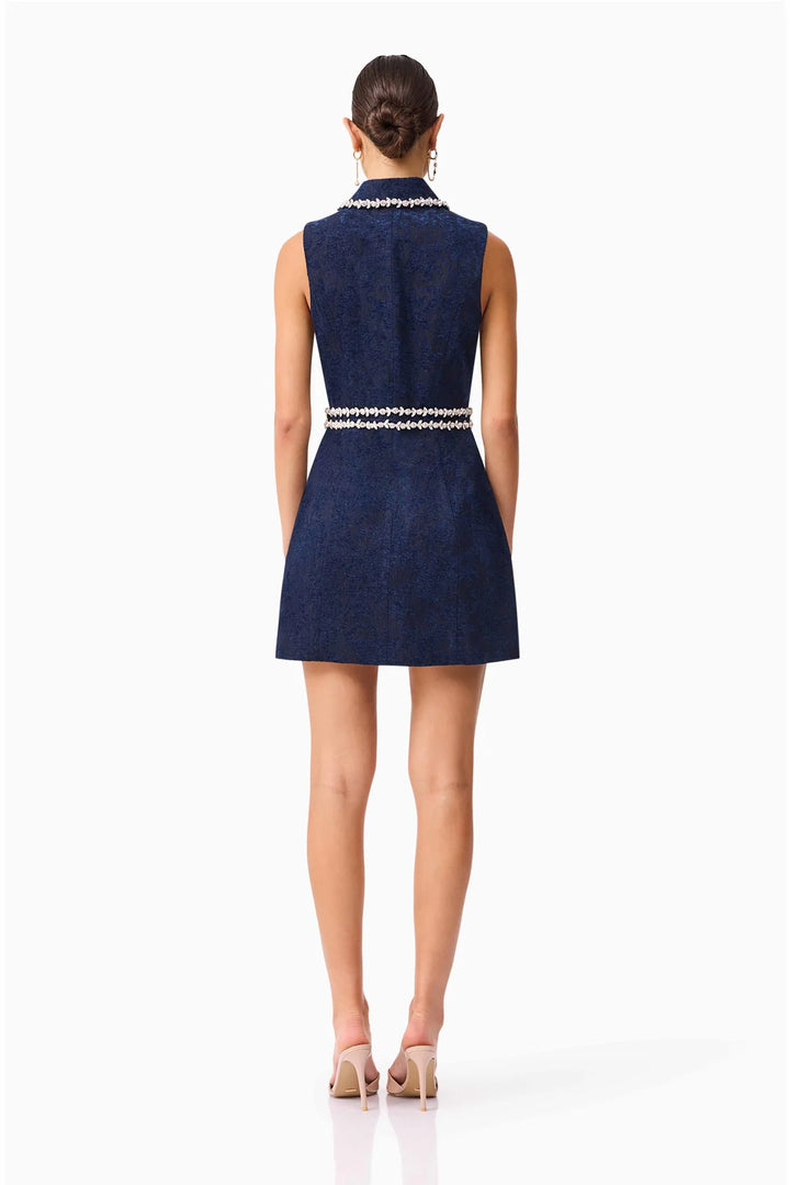 Melody Jacquard Mini Dress