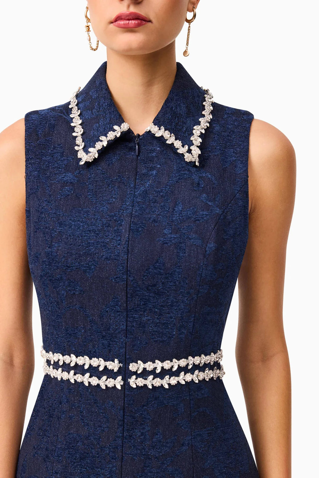 Melody Jacquard Mini Dress