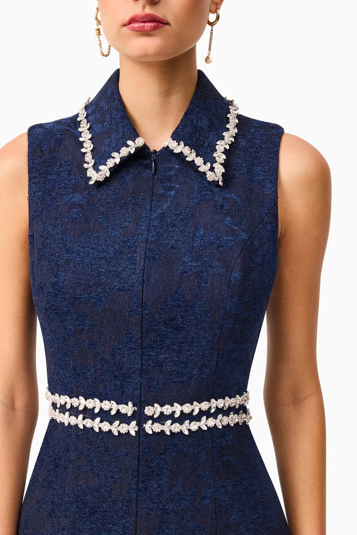 Melody Jacquard Mini Dress