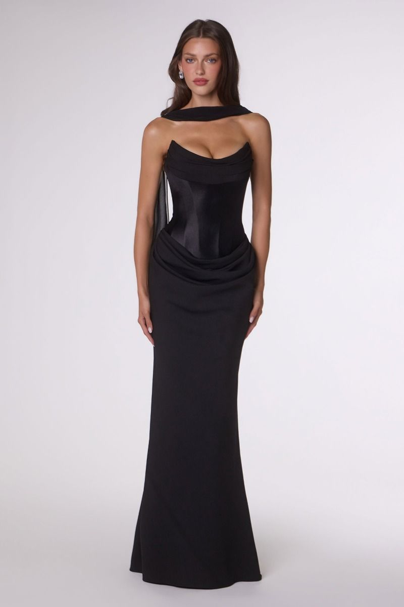 Sahar Maxi Dress Black