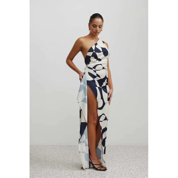 Samira Dress Abstract | Lexi