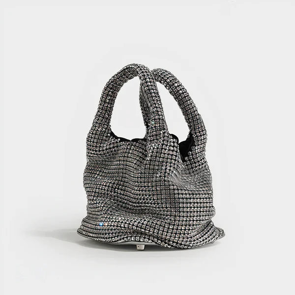 Arabella Pouch Bag Silver
