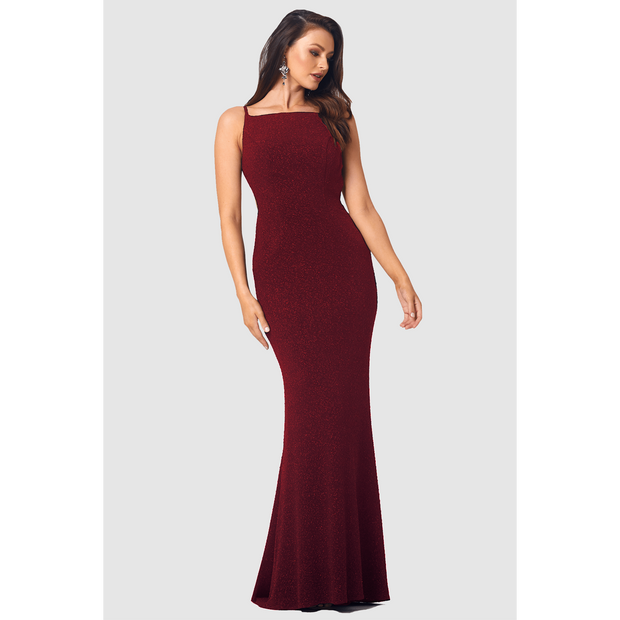 Jane Gown Burgundy | Tania Olsen