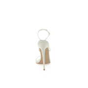 The Naked Sandal White Patent | Billini