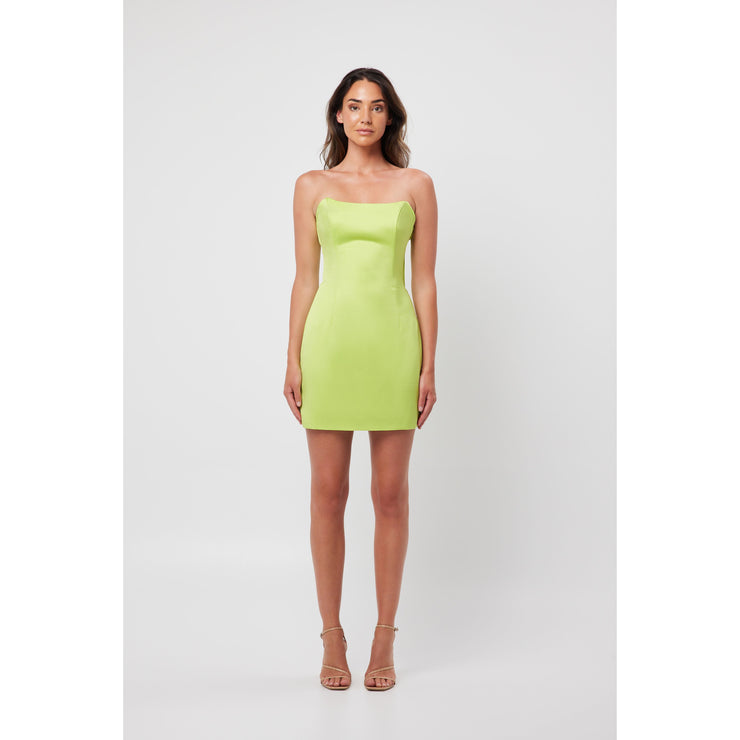 Emani Dress Lime | Elliatt