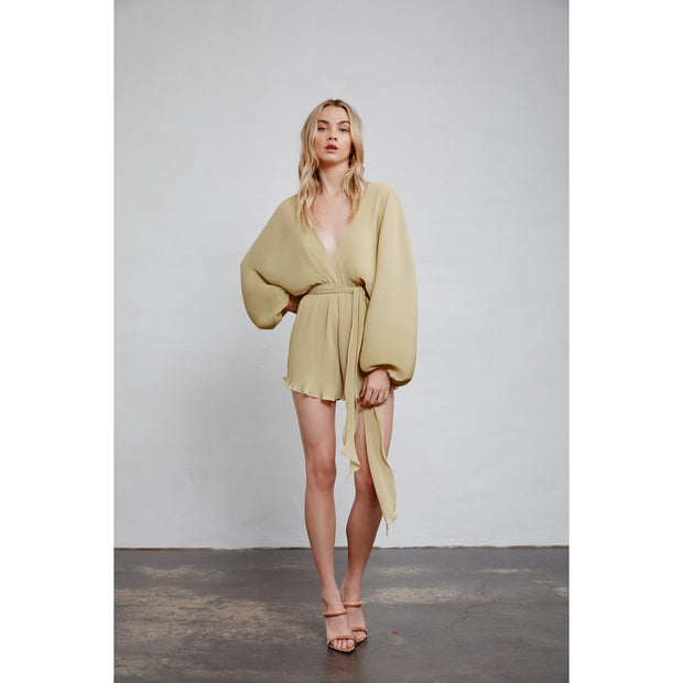 Noa Playsuit Pistachio | Lexi